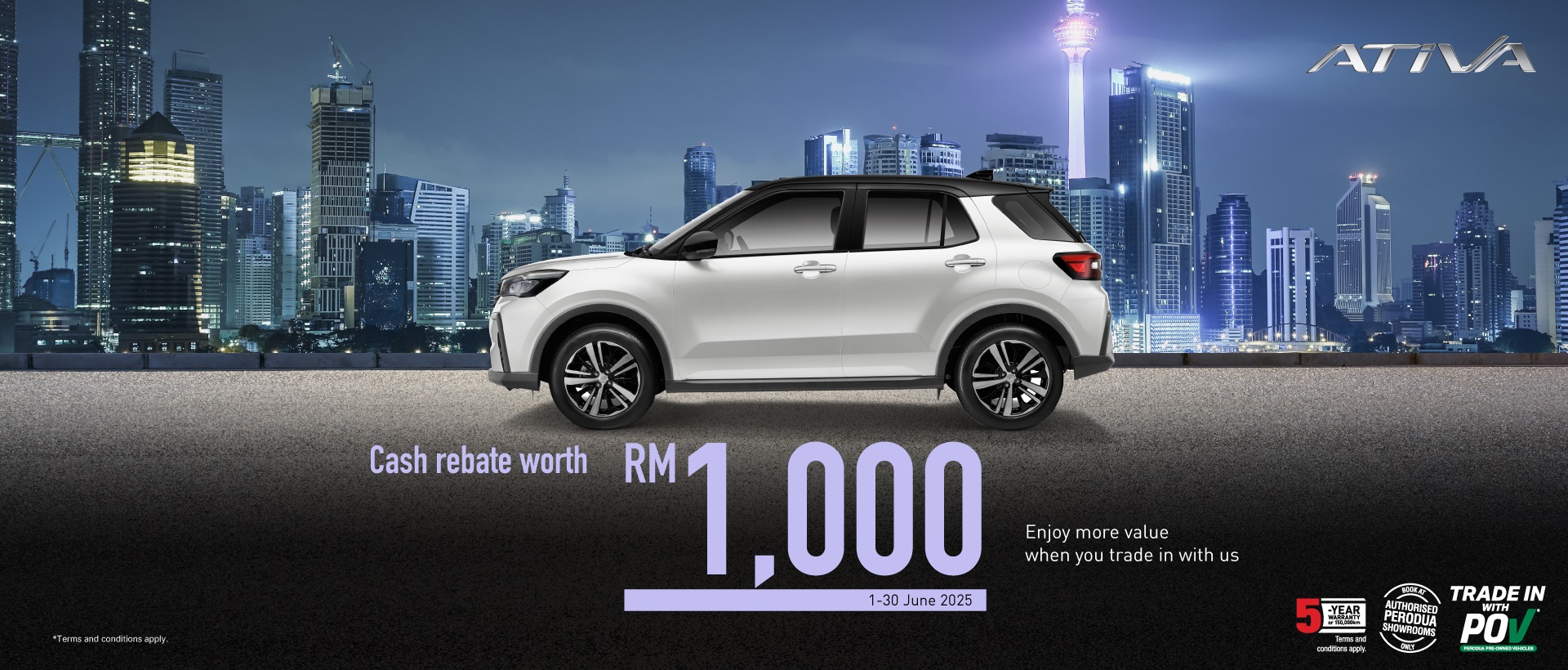 June Sale campaign Ativa 2025 | Perodua
