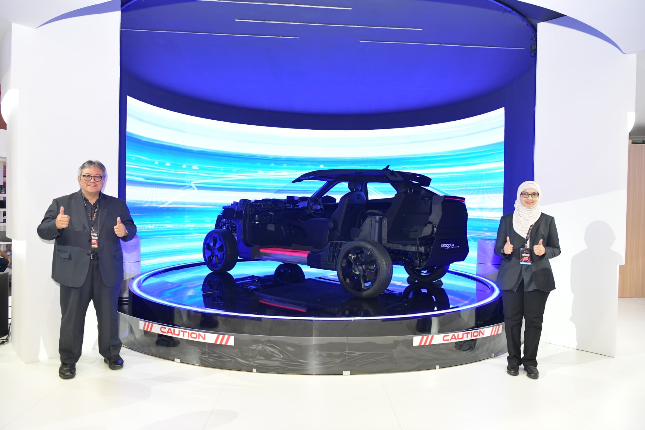 Perodua unveils the final episode of its EV journey with a half -cut of its EV car | Perodua